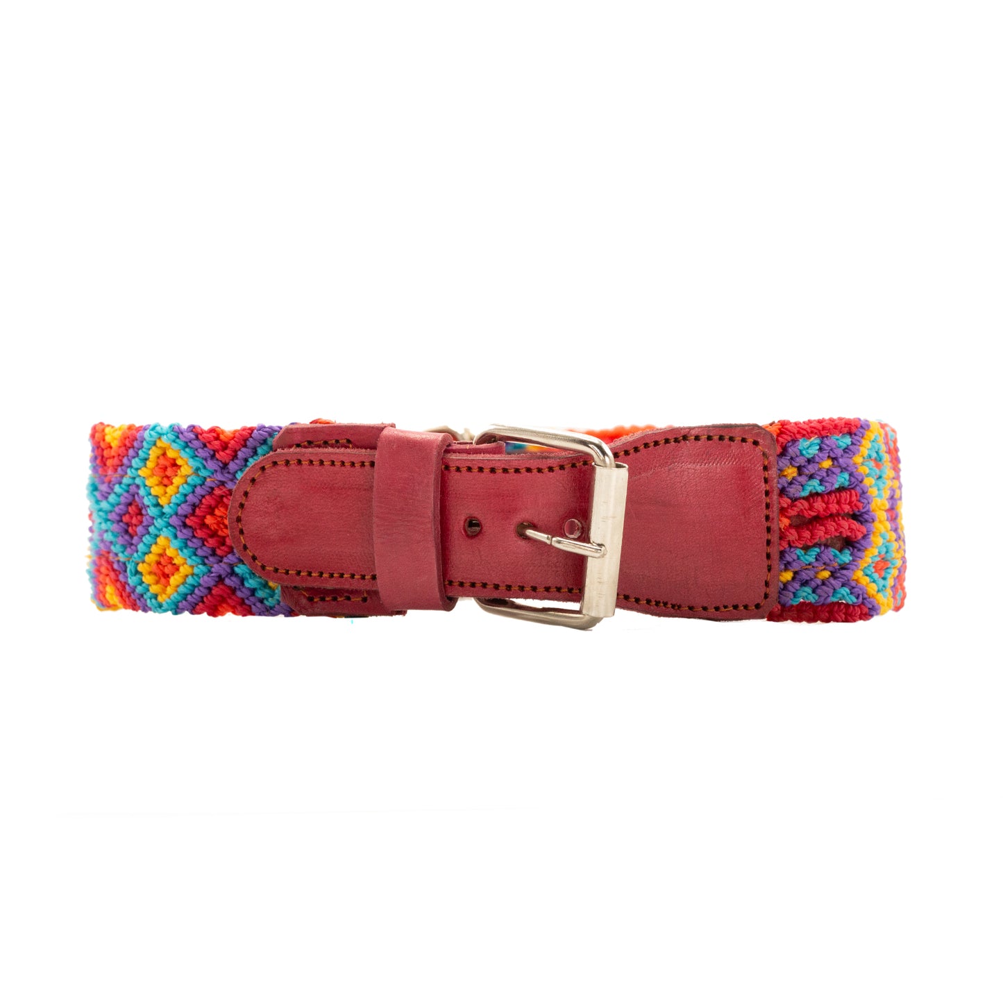 Handwoven dog collar designed for active and stylish pups