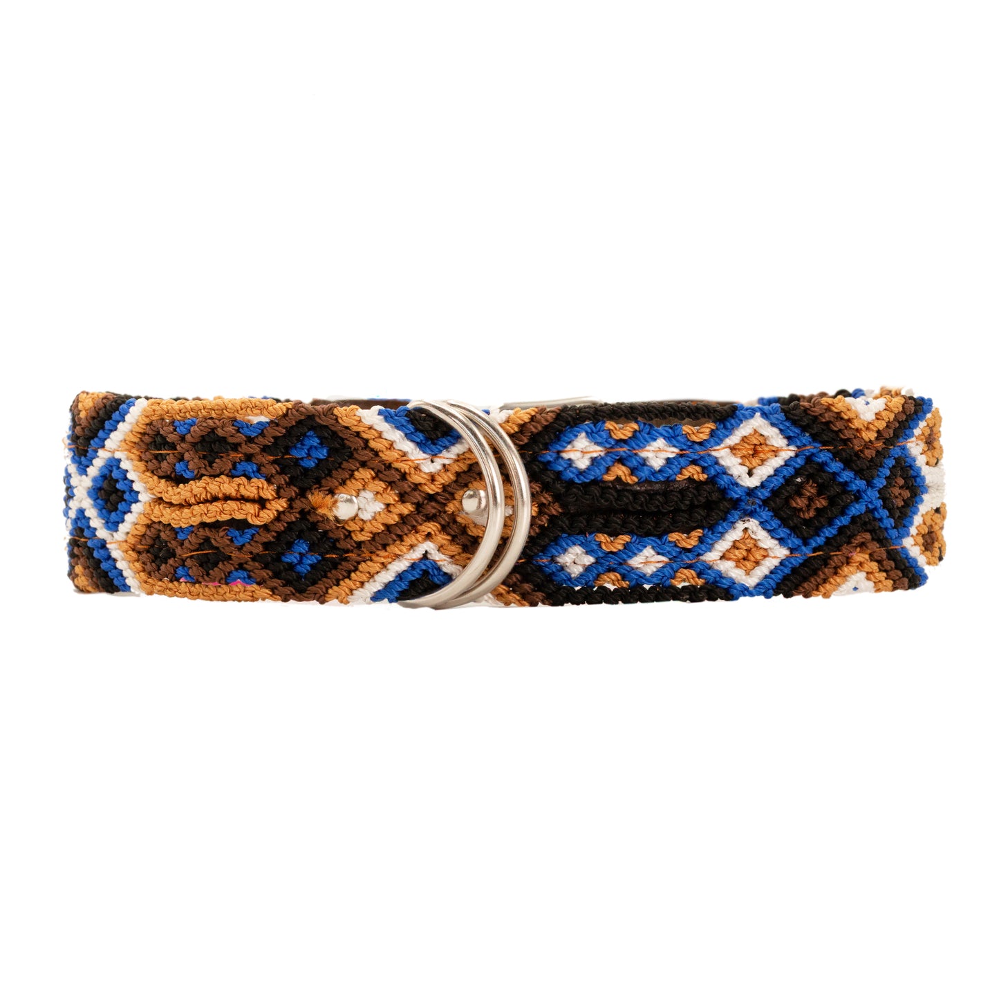 Handwoven dog collar designed for both comfort and style