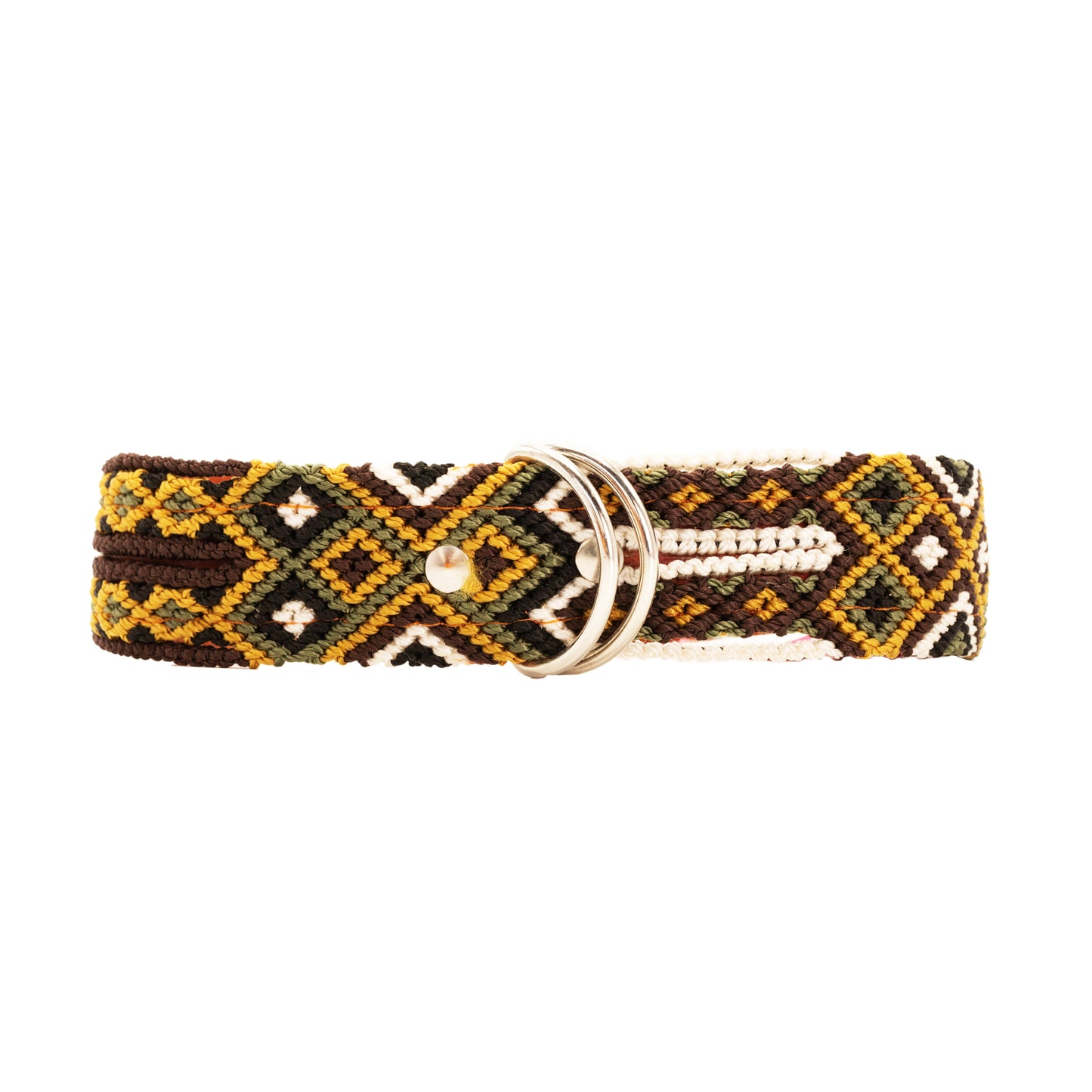 Handwoven dog collar that's as durable as it is stylish