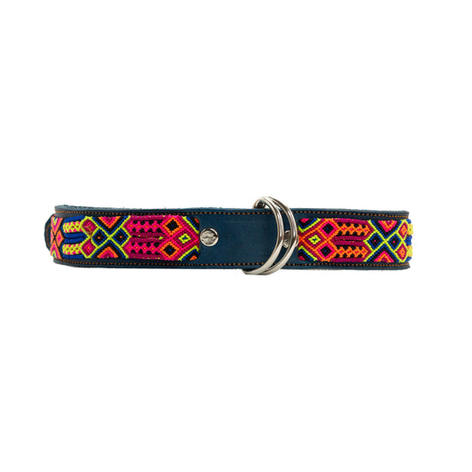 Mexi-canine flair meets fashion with this artisanal pet collar