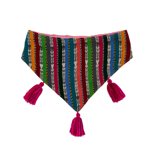 Rainbow-inspired dog bandana, a burst of color for your furry companion
