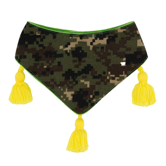 colorful dog bandana