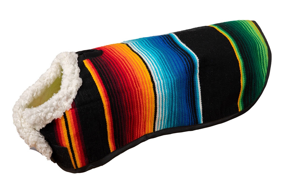 Sherpa Fleece Mexican Ponchos